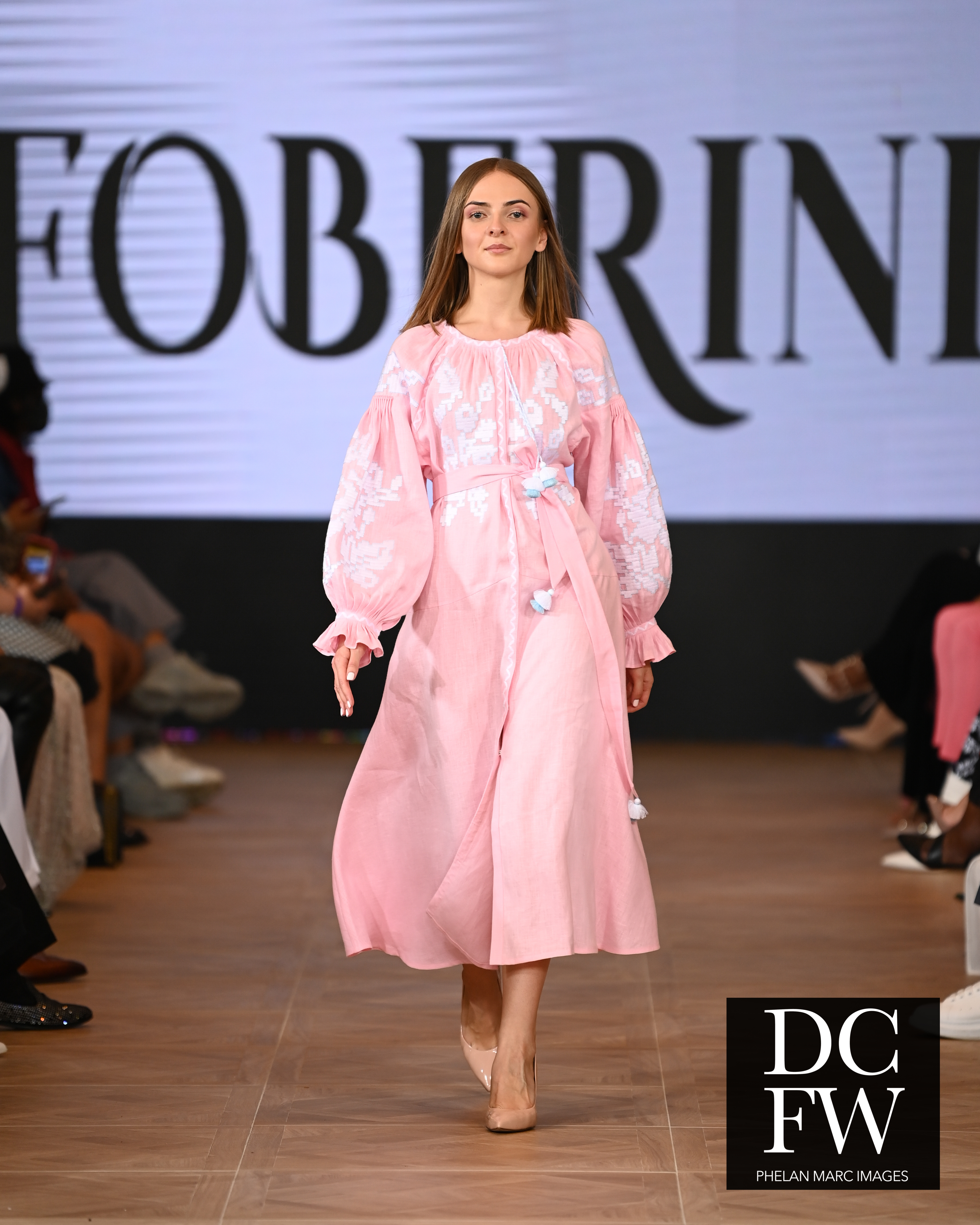 FOBERINI presented designer embroidery at DC Fashion Week